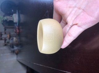 《黃金段泥小杯3》宜興紫砂壺手工黃金段泥  《黃金段泥小杯3》宜興紫砂壺手工黃金段泥