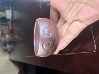 《紫泥小杯3》宜興紫砂壺手工紫泥泡茶壺茶具  《紫泥小杯3》宜興紫砂壺手工紫泥泡茶壺茶具