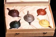 《五色土》綠泥，朱泥，紫泥，青灰泥，段泥純手工宜興紫砂壺茶具水平茶壺