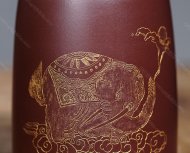 品名：精美茶倉。泥料：原礦優質紫泥