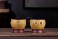 《主人杯》宜興實(shí)力派名家手工紫砂壺黃龍山黃金段泥料茶壺茶具