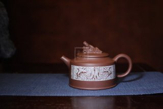 《醉翁》宜興中國工藝美術(shù)大師手工紫泥泡茶壺茶壺茶具  《醉翁》宜興中國工藝美術(shù)大師手工紫泥泡茶壺茶壺茶具