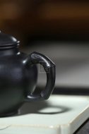 《雅竹》宜興紫砂壺工藝美術師手工嫣紅朱泥還原燒泡茶壺茶具創(chuàng)新壺