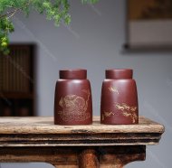 品名：精美茶倉。泥料：原礦優質紫泥