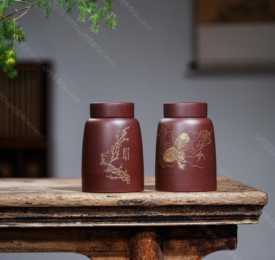 品名：精美茶倉。泥料：原礦優質紫泥