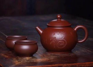 《圓韻》宜興紫砂壺王鎮(zhèn)學原礦紫朱泥全手工  《圓韻》宜興紫砂壺王鎮(zhèn)學原礦紫朱泥全手工