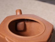 《八方來財》宜興紫砂壺工藝美術(shù)師手工金降坡泥泡茶壺茶具八方