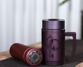 《紫砂保溫杯》  《紫砂保溫杯》