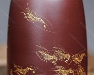 品名：精美茶倉。泥料：原礦優質紫泥