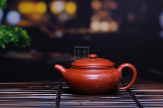 《仿古》宜興紫砂壺仿古工藝美術(shù)師手工泡茶壺茶具大紅袍  《仿古》宜興紫砂壺仿古工藝美術(shù)師手工泡茶壺茶具大紅袍