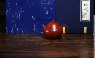 《清風》宜興老師工藝美術師手工紫砂壺茶具大紅袍  《清風》宜興老師工藝美術師手工紫砂壺茶具大紅袍