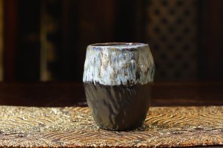 《純手工窯變粗陶茶杯》全手工陶收藏紫砂壺  《純手工窯變粗陶茶杯》全手工陶收藏紫砂壺