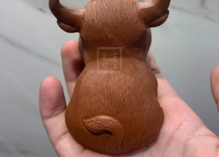 《拉毛牛》  《拉毛牛》