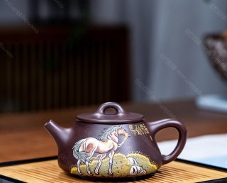 精工作品推薦!品名:馬到成功,泥料:原礦  精工作品推薦!品名:馬到成功,泥料:原礦
