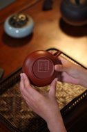 《掇只》宜興工藝美術(shù)師手工紫砂壺掇只泡茶壺茶具頂級(jí)大紅袍
