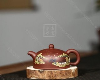 《半月泥繪山水》  《半月泥繪山水》