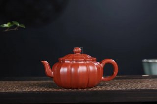 《葵花八瓣》宜興紫砂壺工藝美術師手工茶壺茶具大紅袍  《葵花八瓣》宜興紫砂壺工藝美術師手工茶壺茶具大紅袍