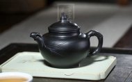 《雅竹》宜興紫砂壺工藝美術師手工嫣紅朱泥還原燒泡茶壺茶具創(chuàng)新壺