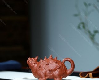 薄胎龍龜壺  薄胎龍龜壺