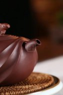 《博海浪擊》宜興紫砂壺工藝美術(shù)師手工茶壺紫泥創(chuàng)新壺