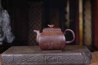 《四方》宜興紫泥紫砂壺純手工茶壺茶具  《四方》宜興紫泥紫砂壺純手工茶壺茶具