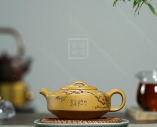 《喜上眉梢-石扁》  《喜上眉梢-石扁》