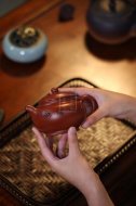《掇只》宜興工藝美術(shù)師手工紫砂壺掇只泡茶壺茶具頂級(jí)大紅袍