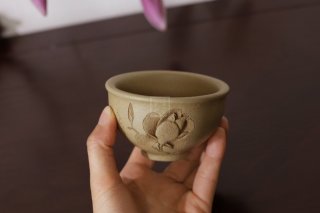 《清蘭杯主人杯》宜興老師優秀青年陶藝家手工紫砂壺茶具黃龍山玉段泥  《清蘭杯主人杯》宜興老師優秀青年陶藝家手工紫砂壺茶具黃龍山玉段泥
