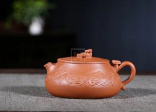 《行云如意》宜興紫砂壺金降坡泥純手工工藝美術(shù)師泡茶壺特價茶具  《行云如意》宜興紫砂壺金降坡泥純手工工藝美術(shù)師泡茶壺特價茶具