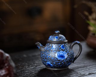 全手工點彩潘壺  全手工點彩潘壺