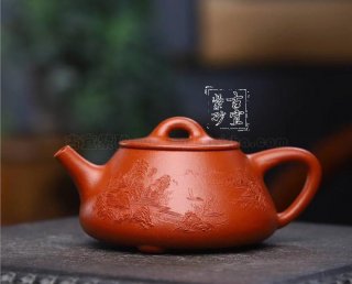 《山水石瓢》  《山水石瓢》