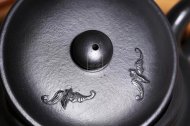 《仿古》宜興紫砂壺高級(jí)工藝美術(shù)師手工茶壺茶具天青泥仿古