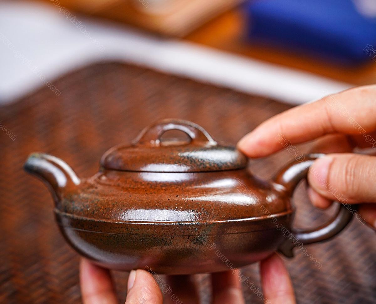 獨家首發，品名：線圓。泥料：極品紫泥（
