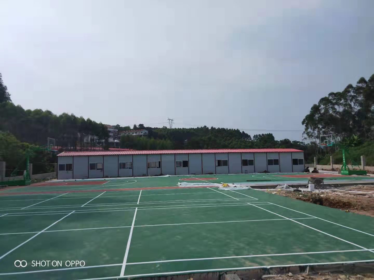 玉峰塑膠籃球場(chǎng)