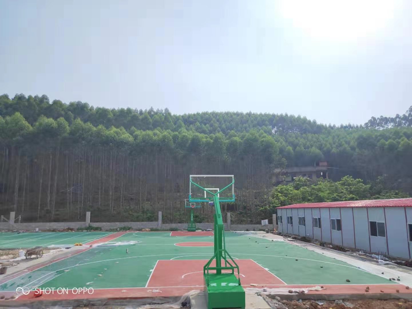 玉峰塑膠籃球場(chǎng)