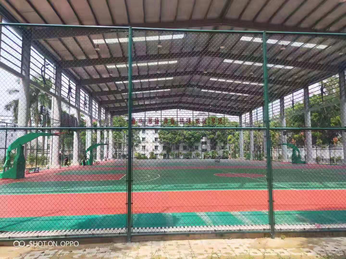 玉峰籃球場圍網