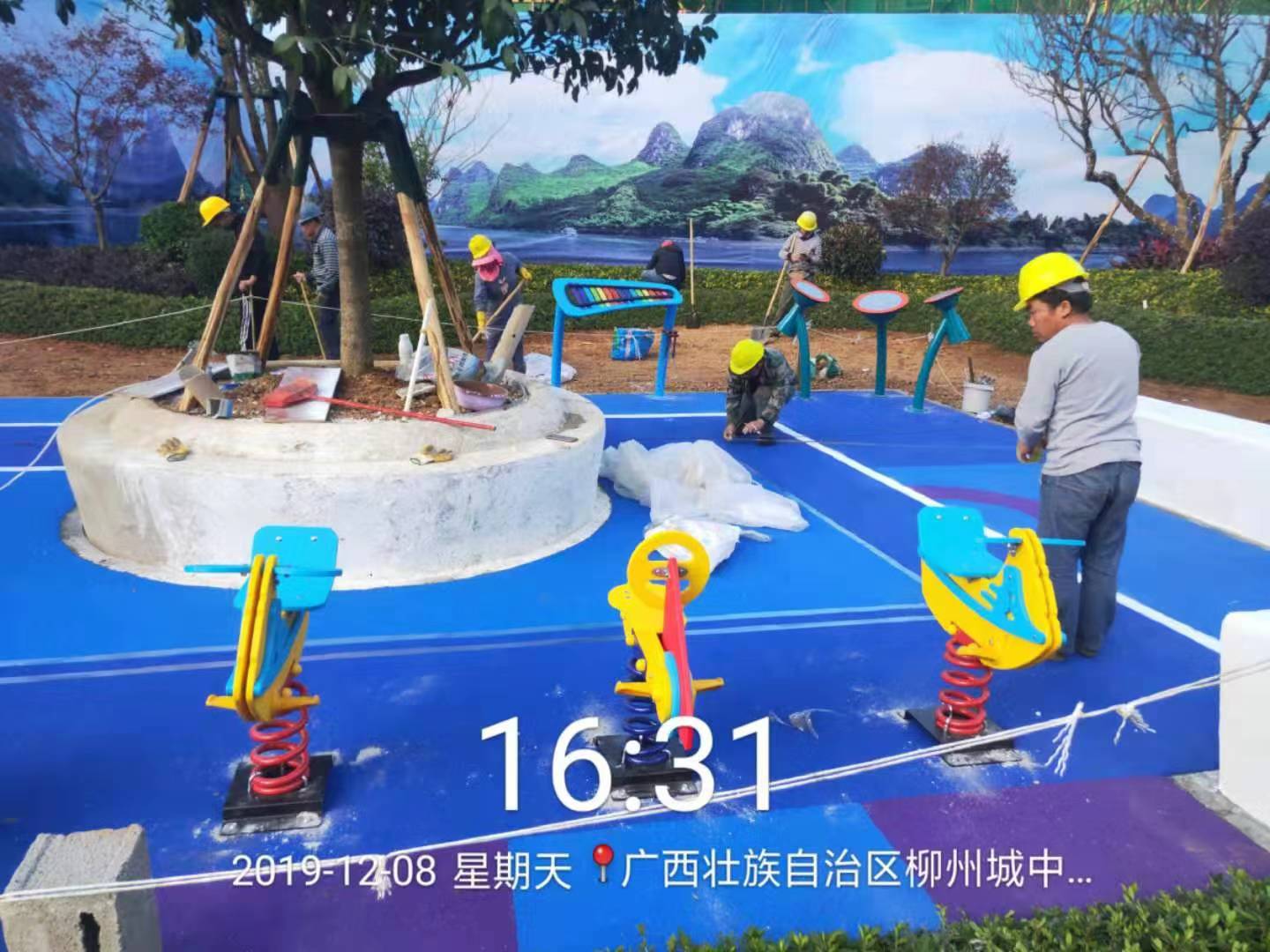 柳州江與城兒童娛樂設施項目完工-【玉峰體育】