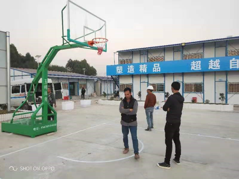 單臂璃籃架表面工藝和介個